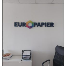 3D habvágás - Homlokzati feliratok bel és kültérre