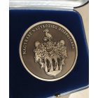 CNC mart réz érem 5 cm-es méretben 