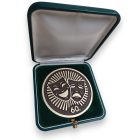 CNC mart réz érem 5 cm-es méretben 