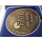 CNC mart réz érem 5 cm-es méretben 