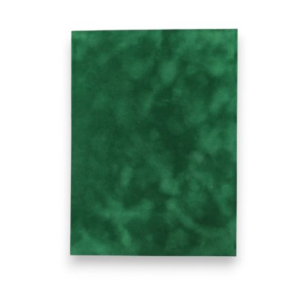 Bársony Oklevéltartó mappa - A4 Zöld