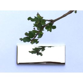 GRAVÍROZHATÓ LAP - NIKKELEZETT 5 X 2 CM