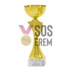 Egyedi gravírozott felirattal ellátott basic serleg 22cm