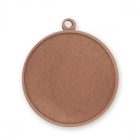 Egyedileg gravírozott Növény mintás érme -bronz