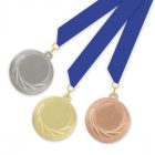 Egyedileg gravírozott Leveles érme - bronz