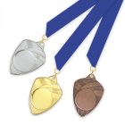 Egyedileg gravírozott Pengető formájú érem-bronz