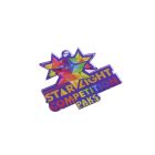 UV nyomtatott, 8 cm-es, egyedi alakban vágott plexi érem