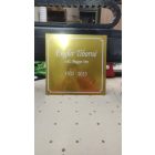 Egyedi szinterezett aluminium tábla készítése