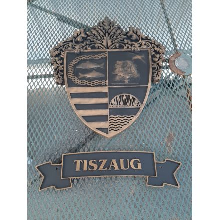 Egyedi alumínium / fém címer – városi, családi és heraldikai címer készítés